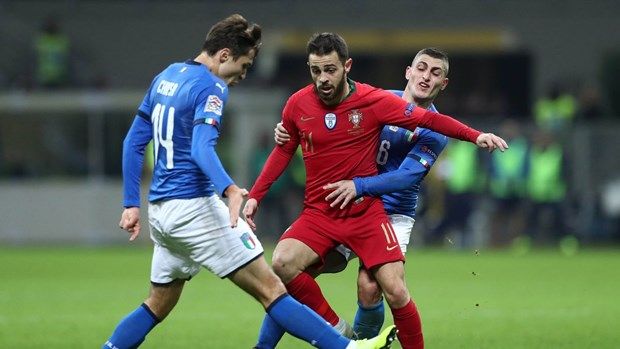 Italy và Bồ Đào Nha chung nhánh tranh vé dự VCK World Cup 2022
