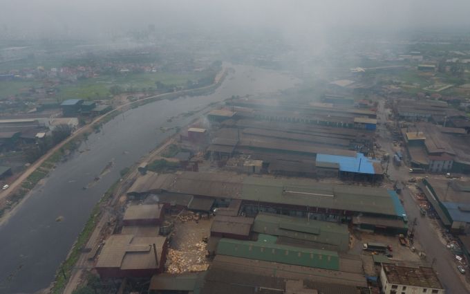 Sông Cầu ô nhiễm, tỉnh Bắc Ninh xử lý loạt doanh nghiệp sản xuất, tái chế giấy
