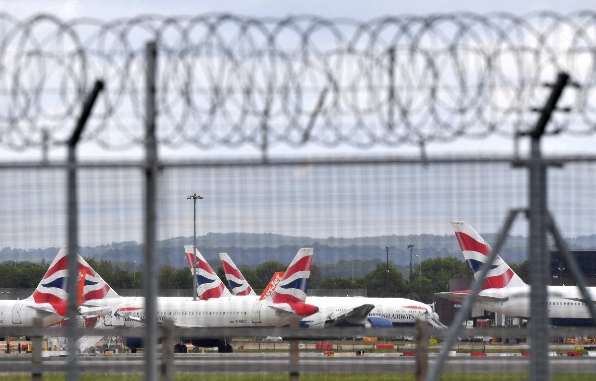 Chính phủ Anh sẽ hỗ trợ tài chính cho các sân bay trước cuối tháng 3