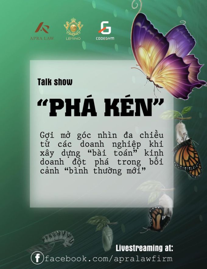 Talkshow “phá kén”: Các “bước đi” cần có của doanh nghiệp trong bối cảnh bình thường mới