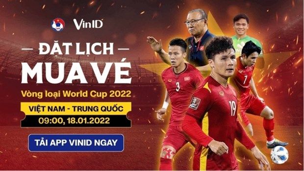 VFF kéo dài thời gian bán vé trận đấu giữa Việt Nan và Trung Quốc