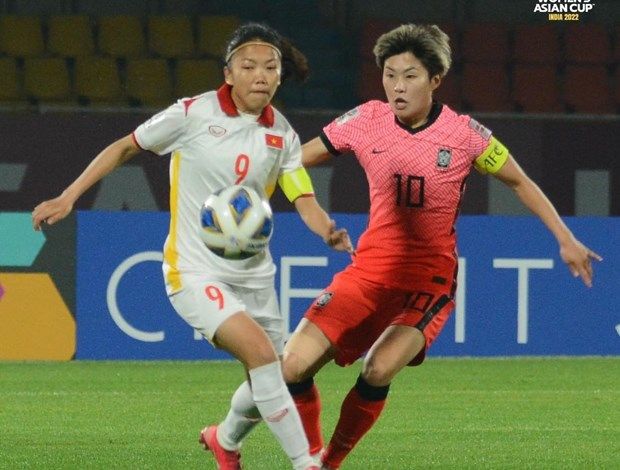 Đội tuyển nữ Việt Nam thua với tỉ số 0-3 trước đối thủ Hàn Quốc
