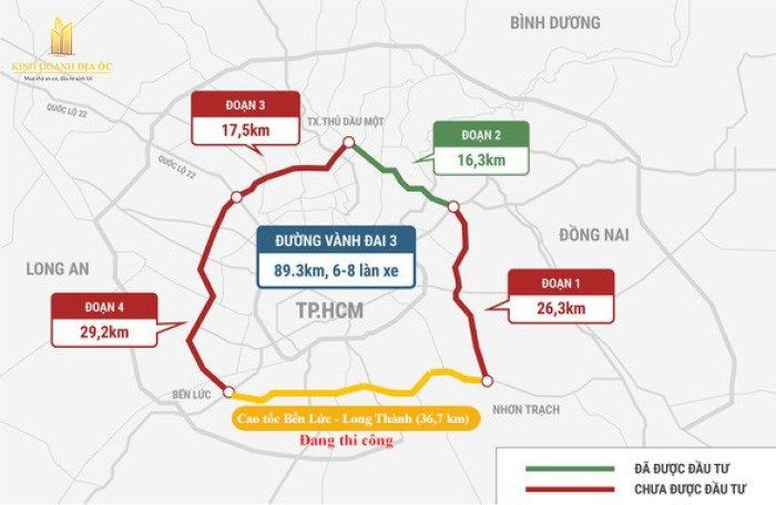 Tuyến Vành đai 3 TP Hồ Chí Minh đang triển khai thế nào?