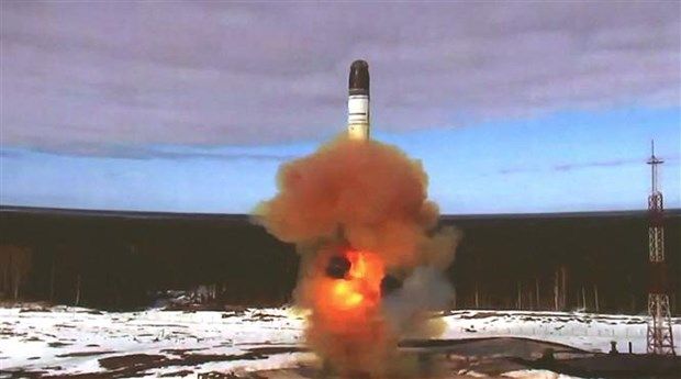 Nga: Tên lửa đạn đạo xuyên lục địa Sarmat sẽ trực chiến trong 50 năm