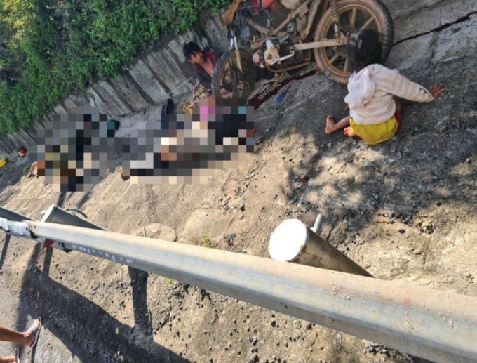 Gia Lai: Xe máy mất phanh khi đổ đèo khiến 1 người tử vong