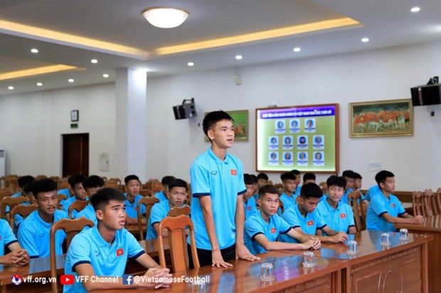 U16 Việt Nam hội quân, chuẩn bị tham dự Giải vô địch U16 Đông Nam Á