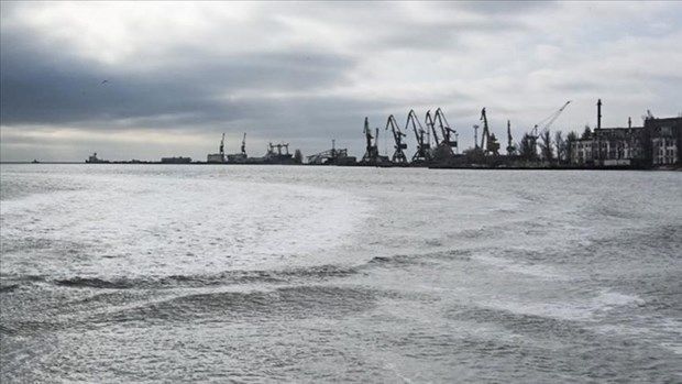 70 tàu nước ngoài vẫn đang mắc kẹt tại các cảng của Ukraine