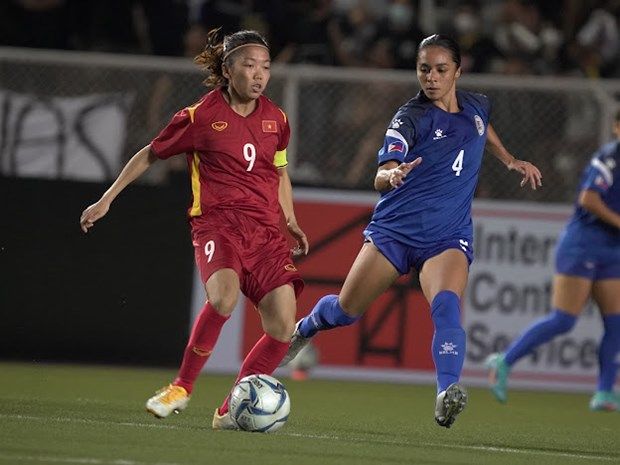 Việt Nam thua đậm Philippines 0-4 ở bán kết bóng đá nữ Đông Nam Á