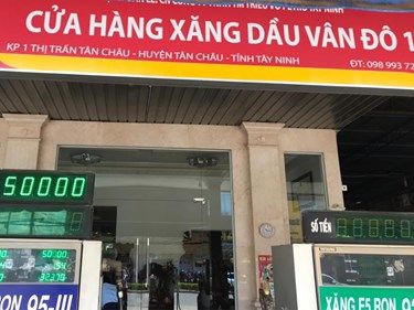 Một trạm xăng dầu ở Tây Ninh bị phạt trên 890 triệu đồng