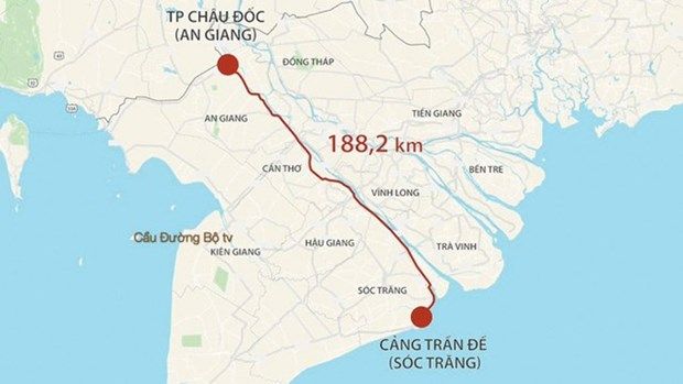 Triển khai Nghị quyết về xây dựng cao tốc Châu Đốc-Cần Thơ-Sóc Trăng