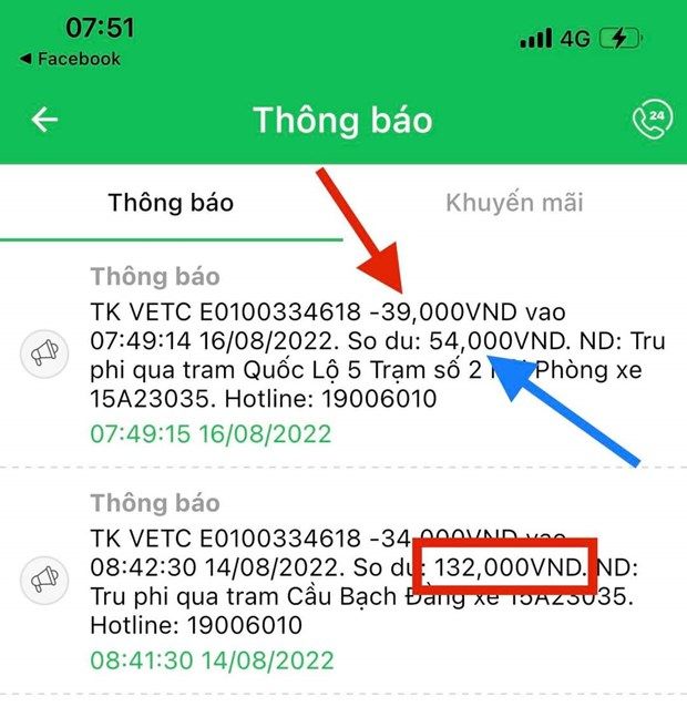 VETC lên tiếng khi bị chủ xe tố trừ tiền 2 lần trong tài khoản