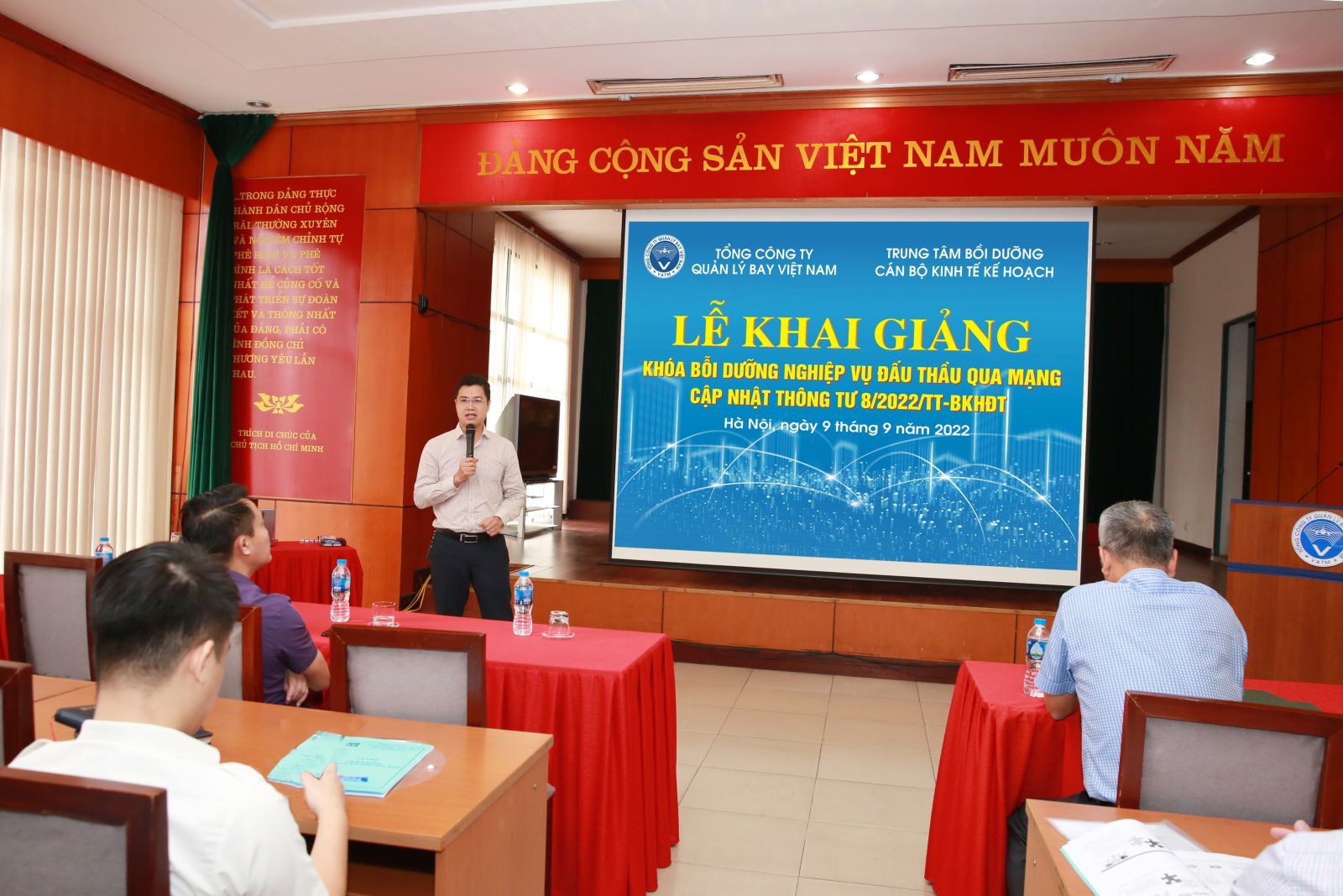 VATM: Khai giảng Khóa bồi dưỡng nghiệp vụ Đầu thầu qua mạng