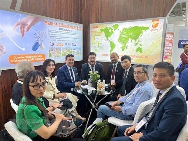 Doanh nghiệp Việt dự hội chợ triển lãm quốc tế Dược phẩm và Y tế 2022