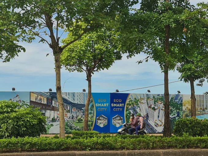 Bên trong dự án Eco Smart City Cổ Linh chưa có giấy phép xây dựng, nhà đầu tư cần thận trọng