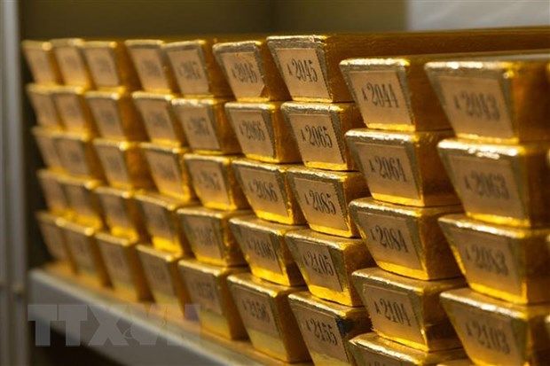Đồng USD yếu giúp giá vàng thế giới tiến hơn 2% trong phiên 28/9