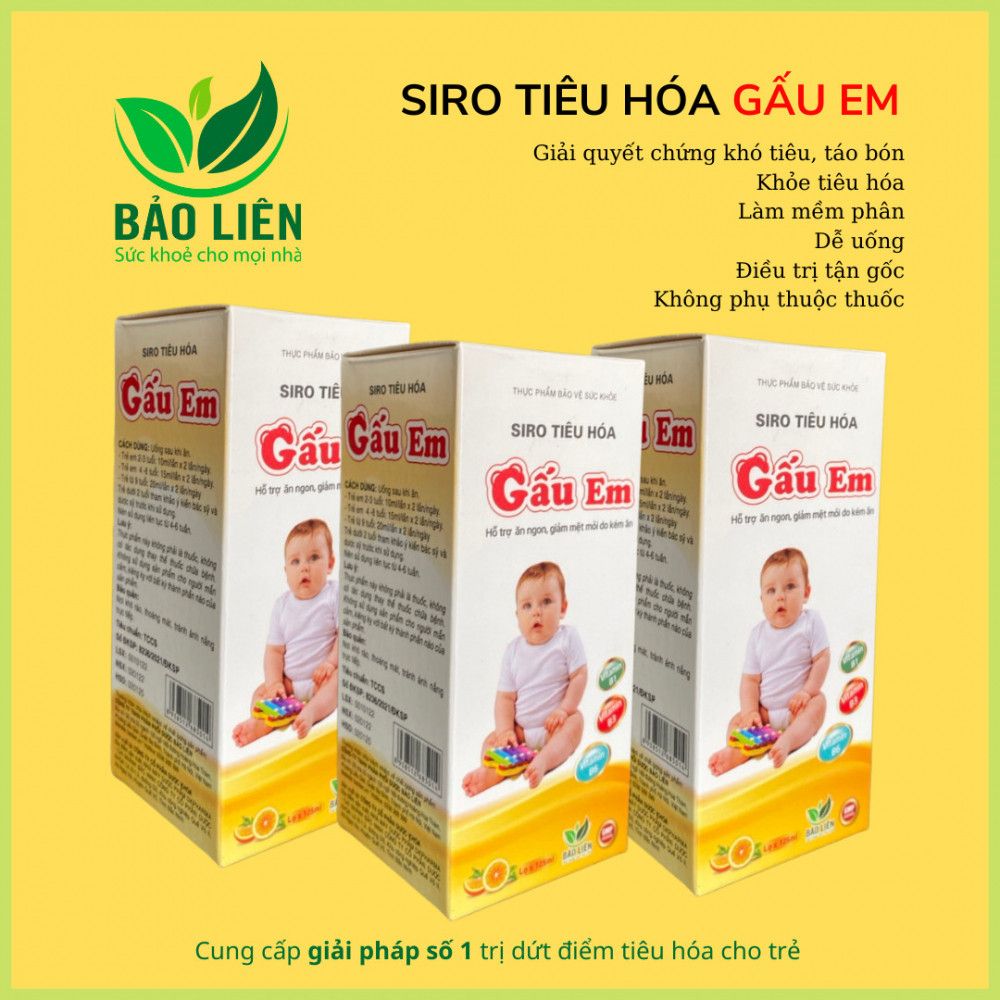 Cảnh báo sản phẩm Siro tiêu hóa Fibo Kidy, Siro tiêu hóa Gấu em quảng cáo sai sự thật