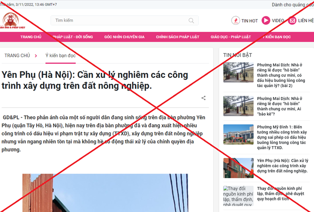 Một số trang web, fanpage giả mạo cơ quan của Bộ Giáo dục và Đào tạo