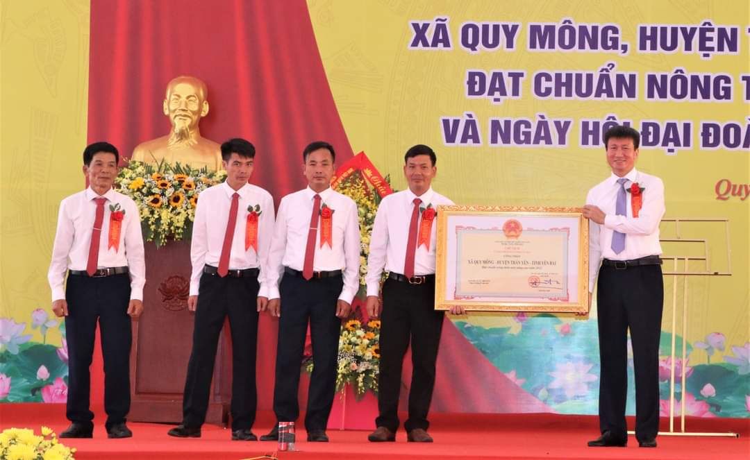 Xã có nghề chế biến đao riềng duy nhất ở huyện Trấn Yên đạt chuẩn nông thôn mới nâng cao