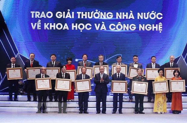 Lễ trao Giải thưởng Hồ Chí Minh, Giải thưởng Nhà nước về KH&CN đợt 6