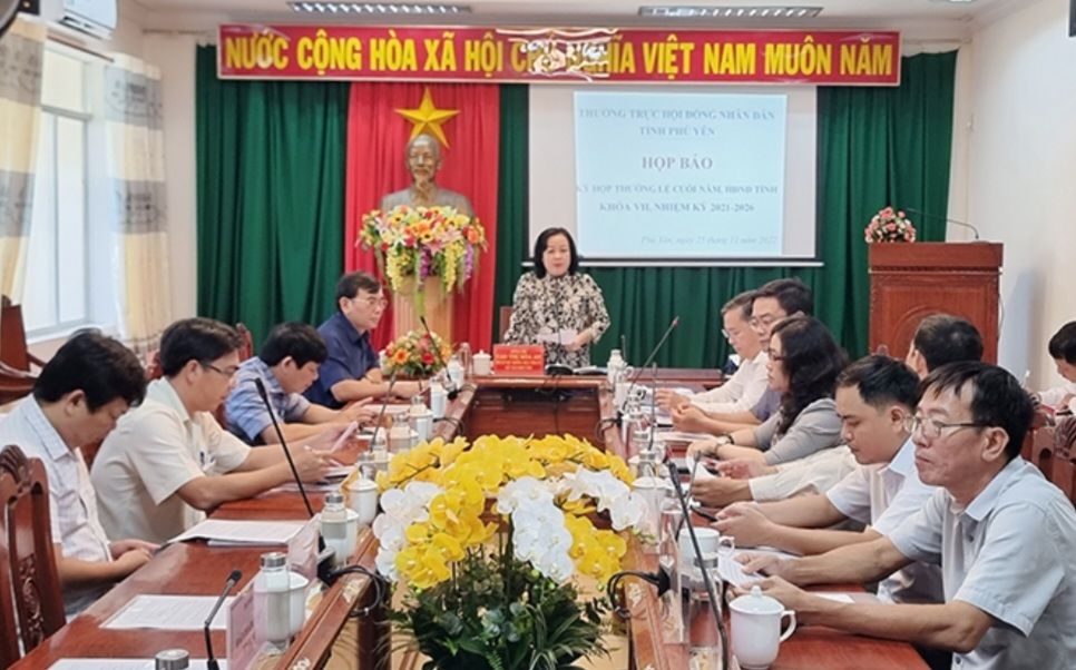 Phú Yên: Họp báo thông tin Kỳ họp HĐND tỉnh cuối năm 2022 sẽ quyết định nhiều nội dung quan trọng