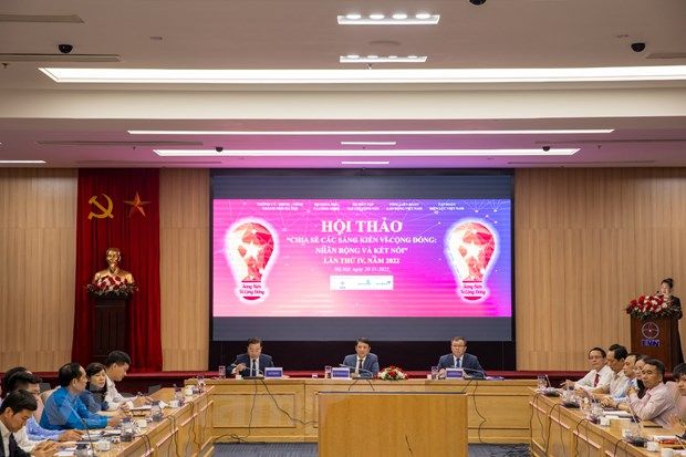 Vinh danh 22 sáng kiến có ích cho cộng đồng trong năm 2022