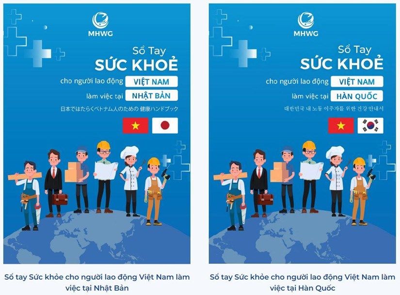 Cung cấp sổ tay sức khỏe miễn phí cho lao động đi Nhật Bản, Hàn Quốc