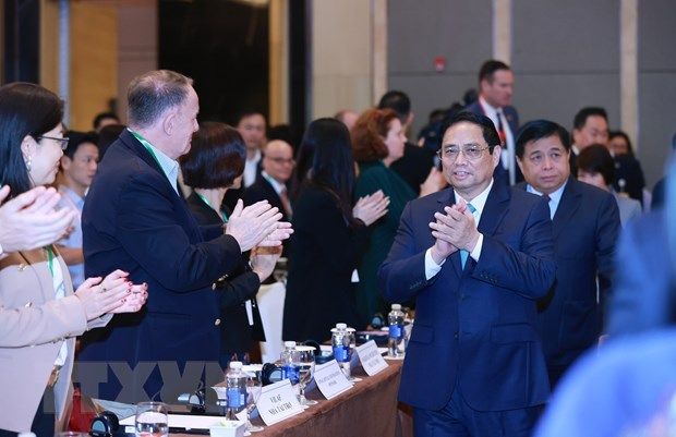 [Photo] Thủ tướng dự Diễn đàn doanh nghiệp Việt Nam thường niên 2023