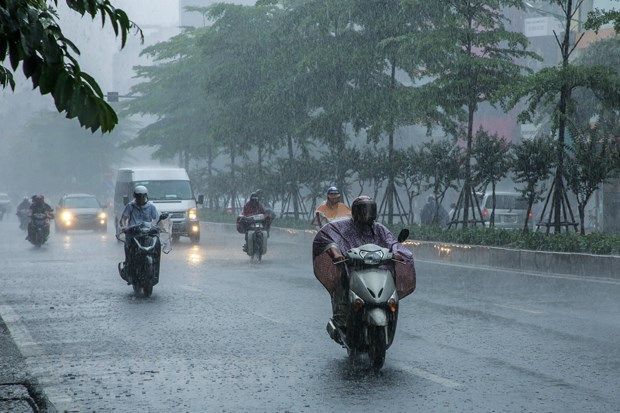 Bắc Bộ và Thanh Hóa mưa dông trong vài ngày tới, có nơi mưa rất to