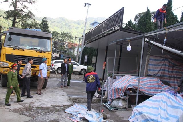 Vĩnh Phúc: Tháo dỡ công trình xây dựng trái phép ở thị trấn Tam Đảo