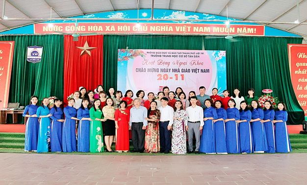 Phú Thọ: Trường THCS Tân Dân nâng cao chất lượng giáo dục toàn diện