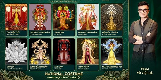 Miss Grand VN 2023: Lộ diện các thiết kế Trang phục Văn hóa Dân tộc