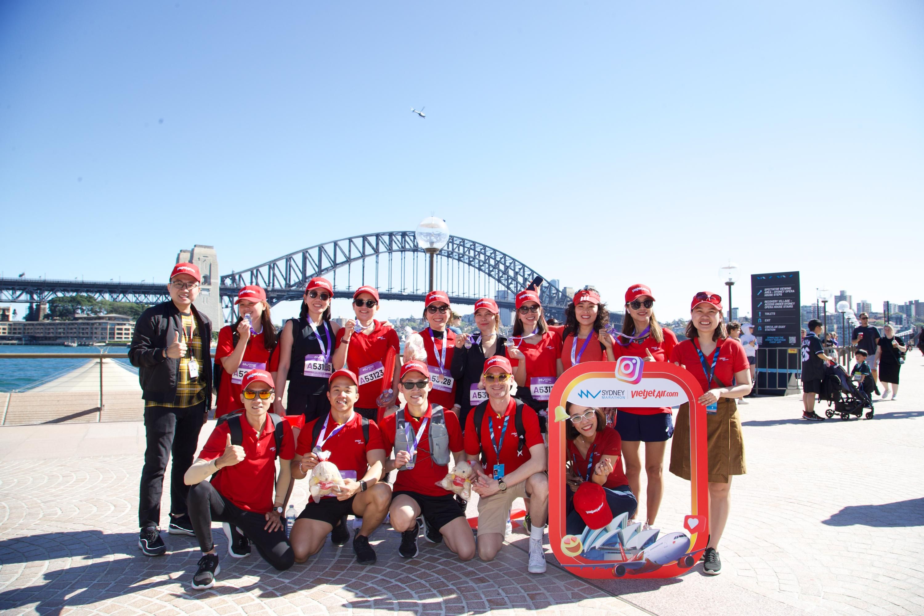 Chinh phục đường chạy đẹp nhất hành tinh tại Sydney Marathon 2023 cùng Vietjet