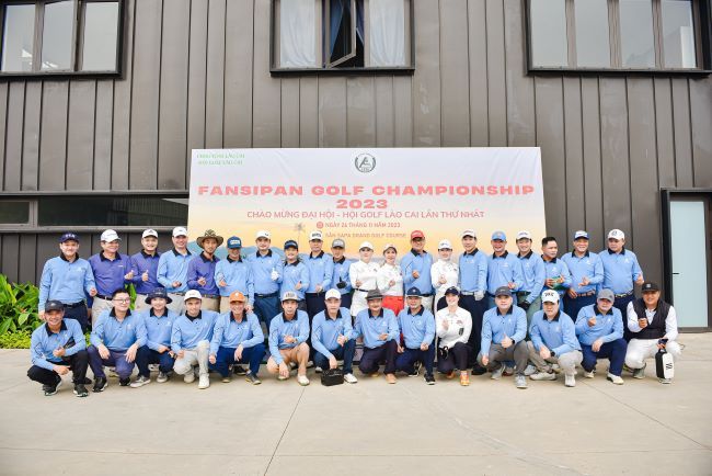 Những hình ảnh ấn tượng tại Giải Golf Lào Cai “Fansipan Championship 2023” lần thứ nhất