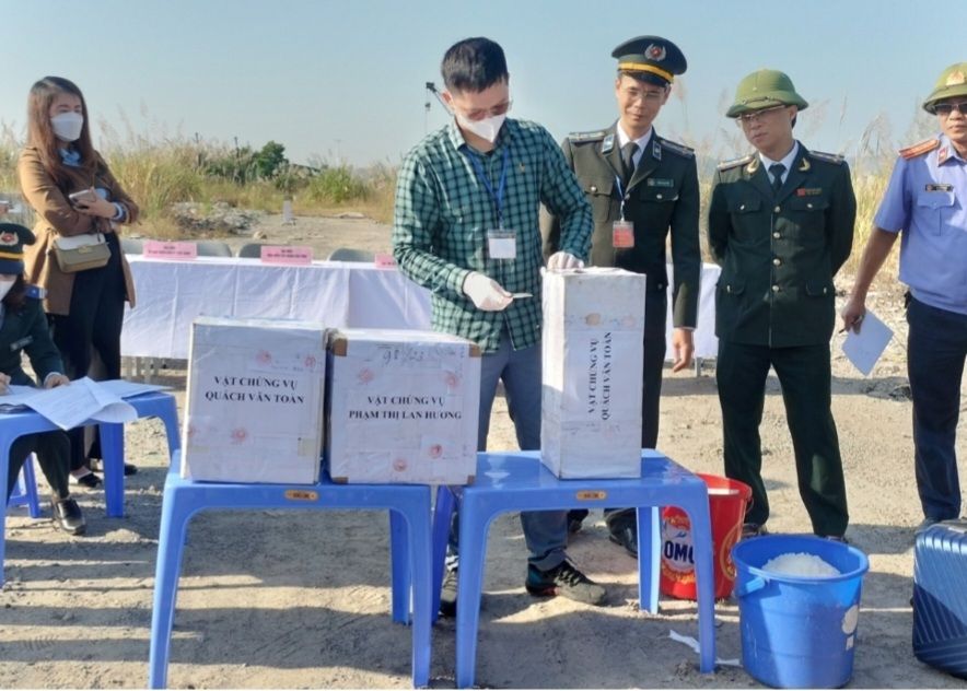 Quảng Ninh: Tiêu hủy gần 20kg ma túy đá trong các vụ án