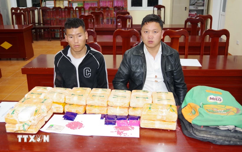 Điện Biên: Bắt giữ 2 đối tượng mua bán, vận chuyển 120.000 viên ma túy tổng hợp