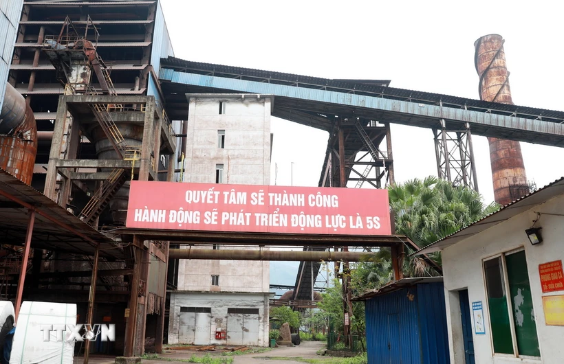 Chuẩn bị đưa Nhà máy Gang thép Lào Cai trở lại hoạt động sau 2 năm
