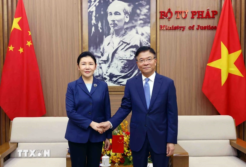 Việt Nam-Trung Quốc tăng cường thúc đẩy hợp tác về pháp luật và tư pháp