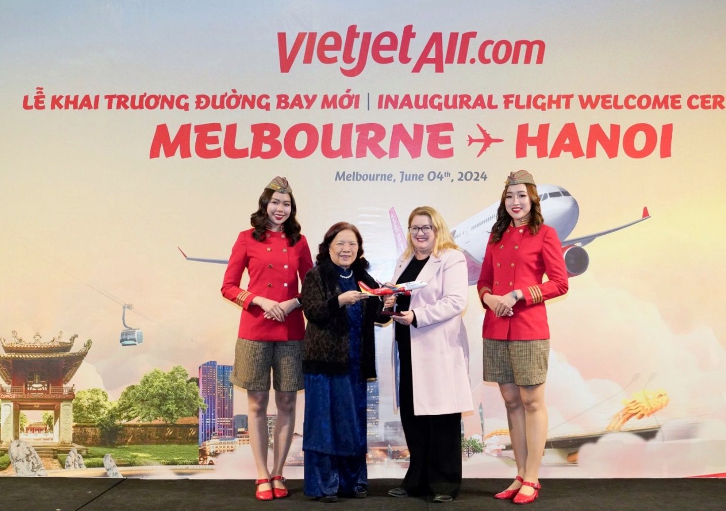 Vietjet khai trương đường bay thứ 6 kết nối Việt Nam và Australia